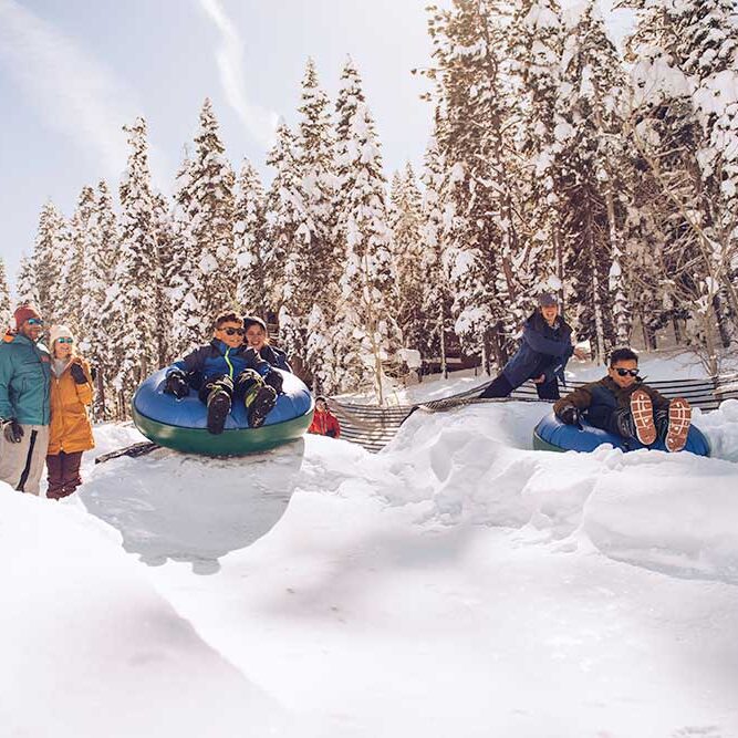 Tubing in Snowmass, CO