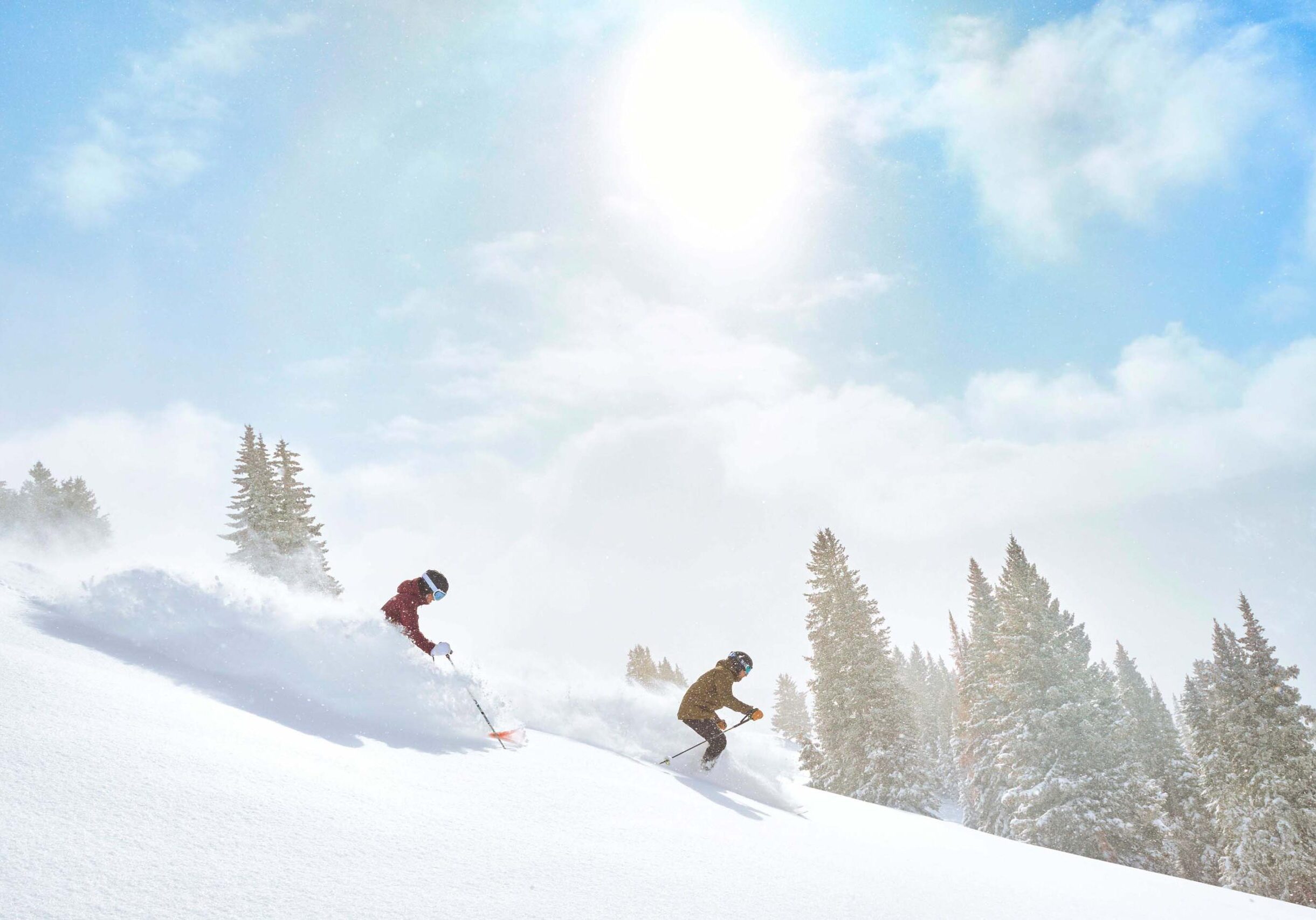 Young &amp; Independent on Fresh Powder in Vail, CO